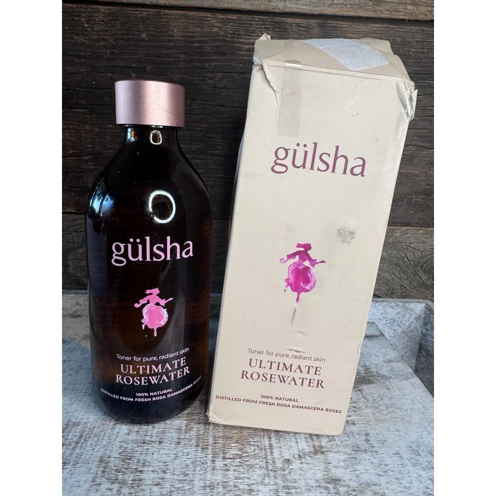 Gulsha Ultimate Rosewater Toner 200ml New In Damaged Box Exp 05/28 MSRP $24